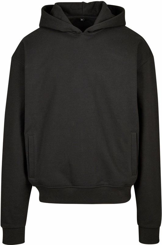 Build your Brand Ultra Heavy Oversized Hoody BY268 - Black - XS