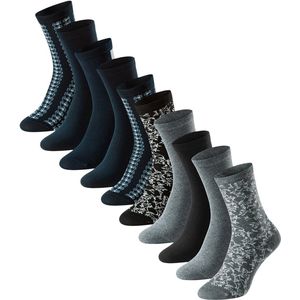 Schiesser Dames sokken 10 pack Bluebird