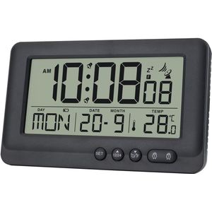 Lexium Wekkerradio Op Netstroom - Klokradio - Wekkerradio - Klokradio Met Wekker - Wekkerradio Dab - Wekker Dab Radio