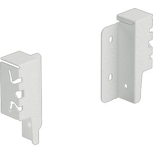 Hettich ArciTech Set achterwandverbinder 94mm wit links/rechts