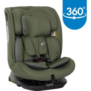 Lorelli Rodeo Green & Grey 40-150 cm 360° i-Size Autostoel 1007198 2513