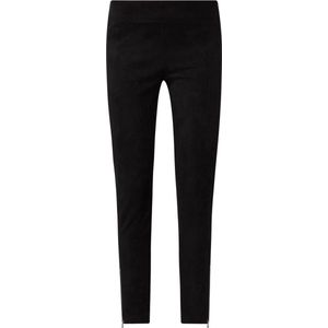 MAC • zwarte fluwelen legging • maat 34 (XS)