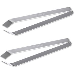 Visgraatpincetten - Roestvrij staal - Set van 2