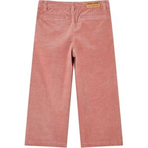 vidaXL - Kinderbroek - 92 - ribfluweel - oudroze
