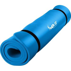Trainingsmat - Hemelsblauw - 190x100x1.5cm