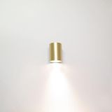 Wandlamp Roulo - 1-Lichts - Goud - Geschikt voor GU10 Lichtbron