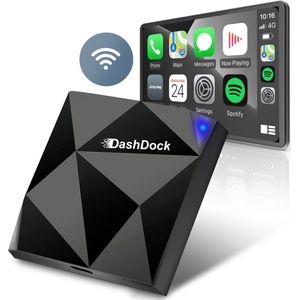 CarPlay Dongle - Apple CarPlay - Carlinkit - Telefoon Draadloos Verbinden - Verbindt Binnen 7sec - Wireless - Zwart
