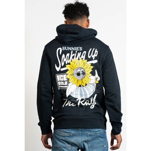 Lyle & Scott - Pool Bar Graphic - Pullover Hoodie - Donker Navy