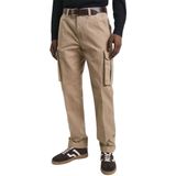 Gant 1505362 Regular Fit Cargobroek Beige 31 / 32 Man