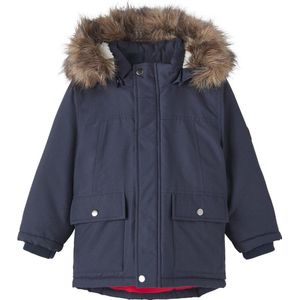 NAME IT MINI Winterjas NMMMARLIN Donkerblauw