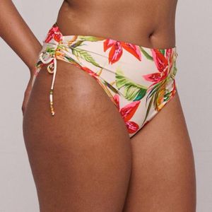 PrimaDonna Swim Tanzania Bikini Taille Slip met Koordjes 4012752 Calm Tropics - maat 48