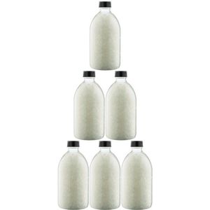 Claudius Badzout Relaxing Moment - 600 gram - Fles met zwarte dop - Set van 6 stuks