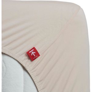 Beddinghouse Jersey Stretch - Splittopper Hoeslaken - 160 x 220 cm - Naturel