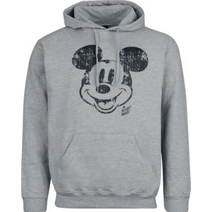 Mickey Mouse Mickey Face Distress Heren Sweatshirts - lichtgrijs - S