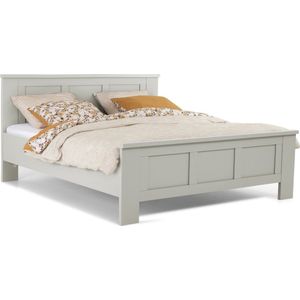 B Bright Bed Chateau - 160 x 200 cm - kiezelgrijs
