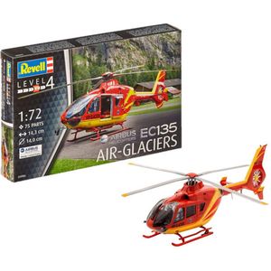 1:72 Revell 04986 Airbus Helicopters EC135 - Air-Glaciers Plastic Modelbouwpakket