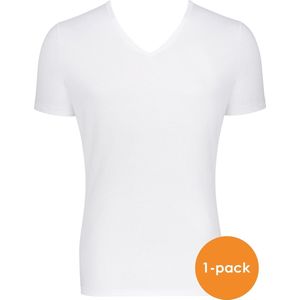 Sloggi Men GO Shirt V-Neck Slim Fit - heren T-shirt (1-pack) - wit - Maat: XL