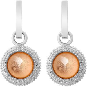 Orphelia - Dangle Oorbellen - Zilver - 925 Sterling Zilver