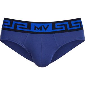 MODUS VIVENDI Linen Classic Brief Marine - MAAT S - Heren Ondergoed - Slip voor Man - Mannen Brief