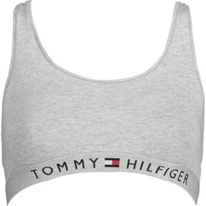 Tommy Hilfiger dames flag logo racerback bralette grijs - S
