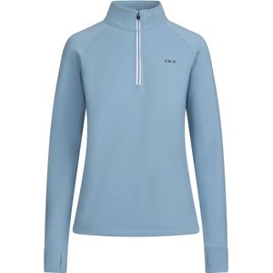 DLX Damen Longsleeve Gisela Active Top Blue Jade-M