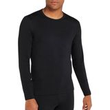 Icebreaker - Core Heavyweight LS Crewe - Thermoshirt - Zwart - Heren