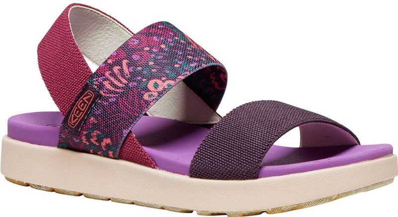 KEEN - Elle Backstrap Wedge - Sandalen - Beaujolais Plum - Gerecycled PET