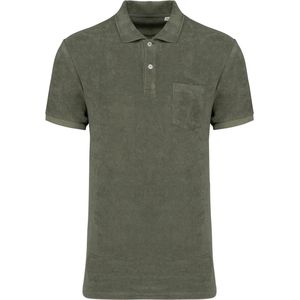 Native Spirit Ecologische badstof herenpolo NS227 - Organic khaki - XS