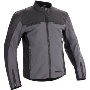Halvarssons Motorrad Jacke Textile Jacket Holmen Black/Grey 710-24021190 -48