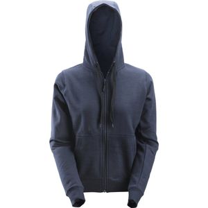 Snickers 2806 Dames Zip Hoodie - Donker Blauw - S