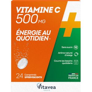 Vitavea Vitamine C 500 mg 24 Bruistabletten