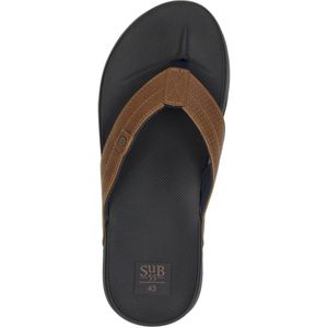 SUB55 Teenslippers Teenslippers - cognac - Maat 40