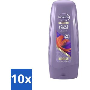 Andrélon - Care & Repair - Conditioner - Herstel & Voeding - 300 ml - Bulkverpakking - 10 stuks