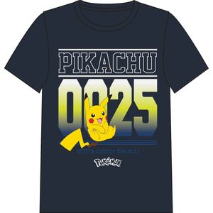NAME IT NKMMABR POKEMON NREG SS TOP BOX NOOS SKY Jongens T-shirt - Navy Blazer