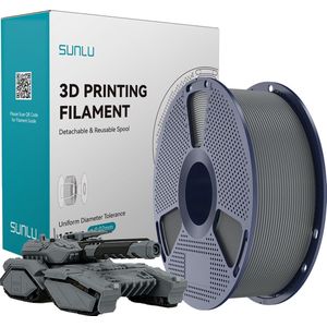 Sunlu PLA 3D-filament 1,75mm 1kg GRIJS
