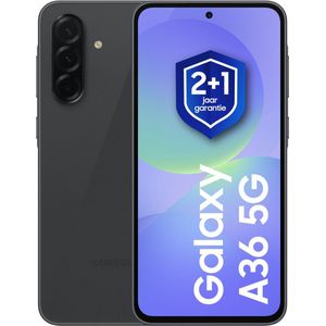 Samsung Galaxy A36 - 5G - 128GB - Awesome Black + 1 jaar extra garantie