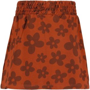 4PRESIDENT Rok Meisjes - Brandy Brown Aop - Maat 74