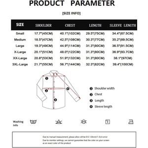 Stijlvol Casual Herenoverhemd met Lange Mouwen en Borstzakje