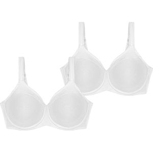 TRIUMPH - Modern Soft+Cotton - BH - Wit - 2 Pack