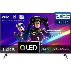 CHiQ U50QST - Smart TV - 50 Inch - 4K - QLED - Google TV - UHD