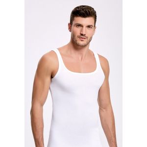 ilke® Heren Onderhemden – 2 Pack – 100% Katoen - Wit - XL