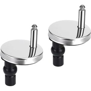 Wc-brilbevestiging van boven - geschikt voor de meeste toiletbrillen - 2 stuks in