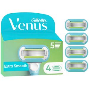 Gillette - Venus - Extra Smooth - Scheermesjes/Navulmesjes - 4 Stuks