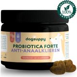 Anti-Anaalklieren | Probiotica Forte | Tegen Verstopte & Ontstoken Anaalklieren | 100% Natuurlijk | +3 miljard Probiotica per snoepje | FAVV goedgekeurd | Probiotica Hond | Hondensupplementen | Hondensnack | 60 hondenkoekjes