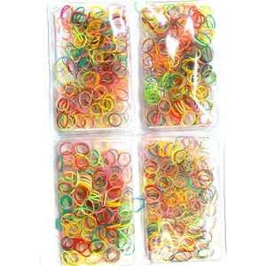 Mini Haarelastiekjes - Diverse Kleuren - Set 1500 Stuks