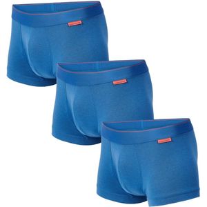 Undiemeister Korte Boxershort Heren - Iced Glacier (IJsblauw) - 3-Pack - Mellowood Tencel - Ademend, Anti-Bacterieel & Naadloos Ondergoed - Premium Onderbroeken Heren - Maat M