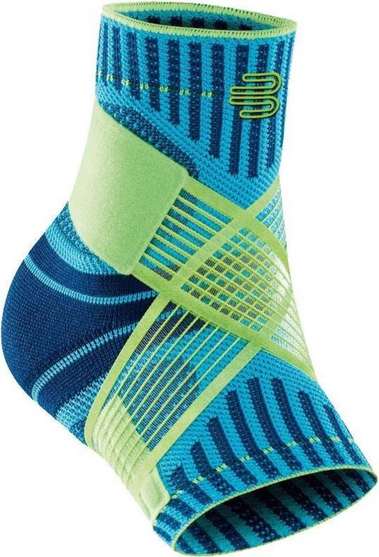 Bauerfeind Sports Ankle Support Enkelbrace - S - Links - Blauw
