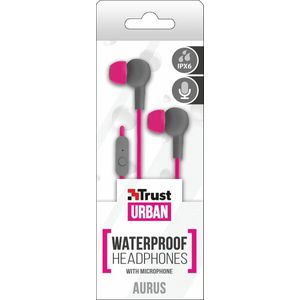 Trust Urban Aurus - In-Ear Sportoordopjes - Roze