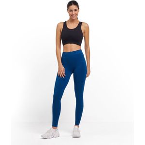 FALKE Running vochtregulerend functioneel materiaal broek dames blauw - maat XS