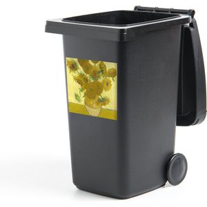 Container sticker Zonnebloemen - Vincent van Gogh - 40x40 cm - Kliko sticker